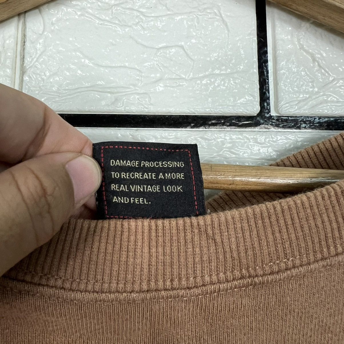 Japanese Brand RAG MACHINE AMT Pacific Surf Tour Sweater #4220-C192 Size US L / EU 52-54 / 3 - 13 Thumbnail
