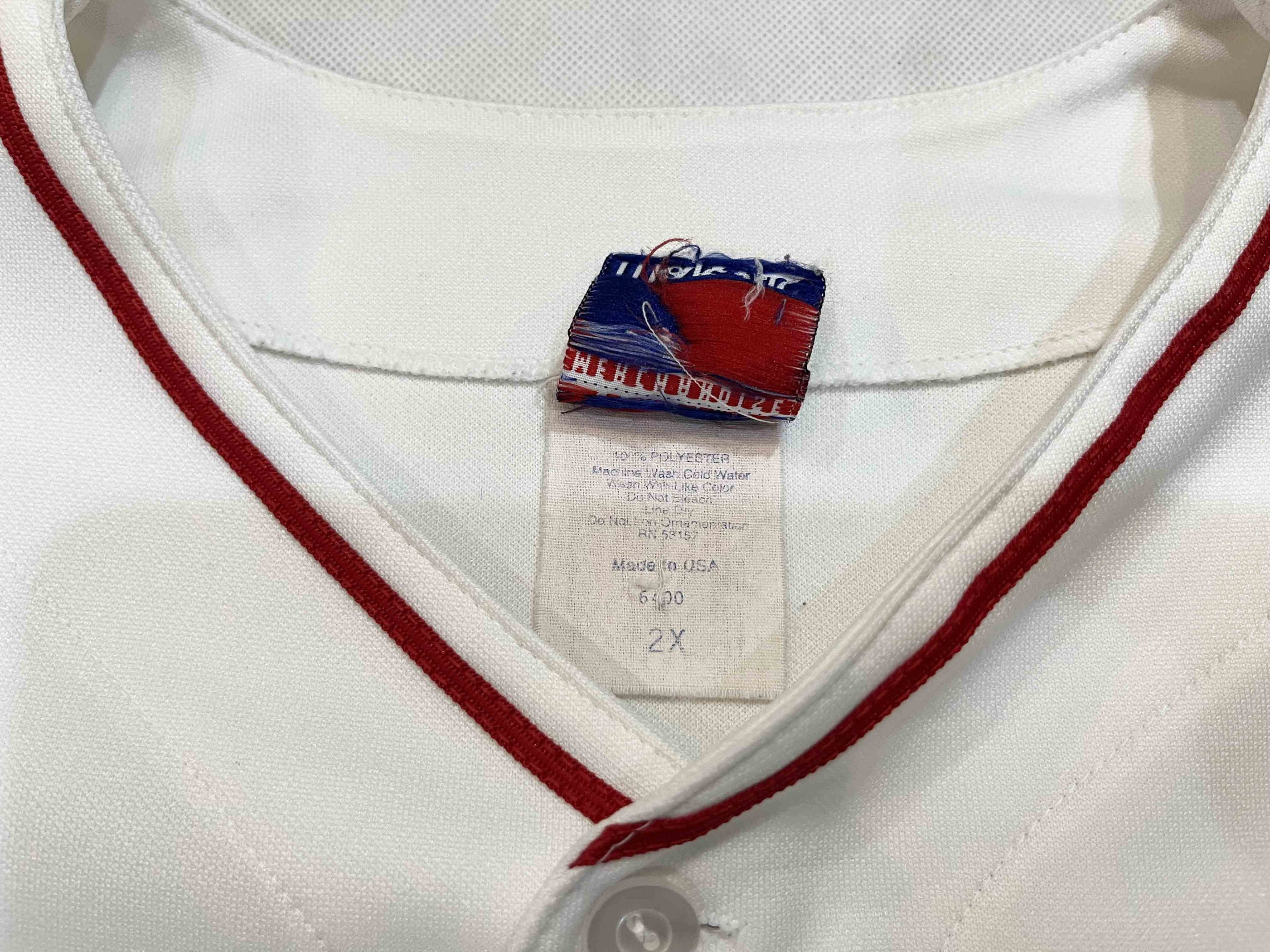 MLB × Majestic × Vintage Majestic MLB California Angels #11 Baseball Jersey Size US XXL / EU 58 / 5 - 4 Thumbnail