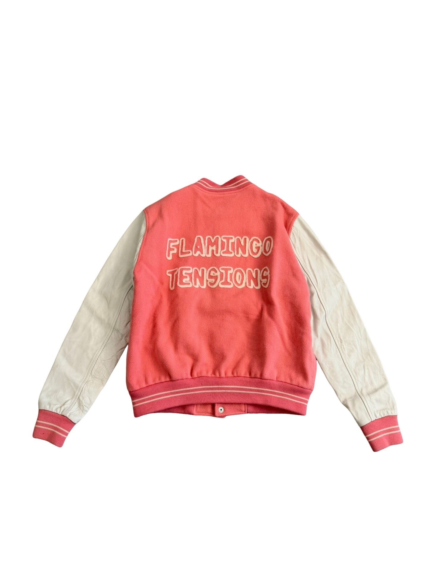 Celine Celine Flamingo Tensions Varsity Bomber Jacket Size S Size US S / EU 44-46 / 1 - 1 Thumbnail