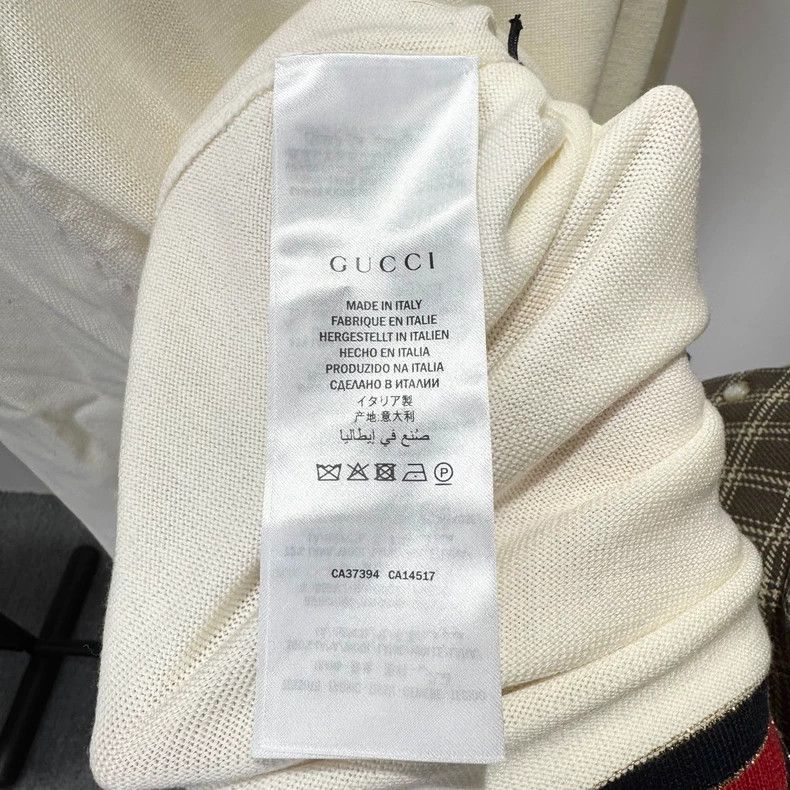 Gucci GucciGolden silk bottomed wool sweater 2503-Nextarrow Size US S / EU 44-46 / 1 - 4 Thumbnail