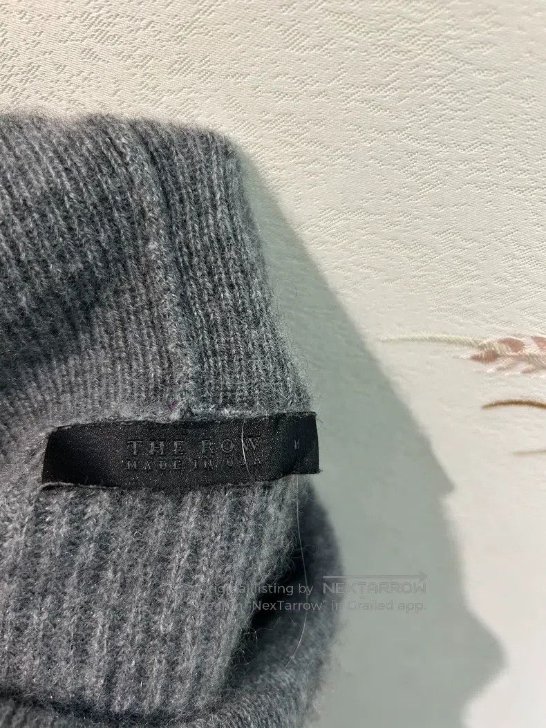 The Row The Row High-end deep gray high-neck cashmere knitted dres Size M / US 6-8 / IT 42-44 - 6 Thumbnail