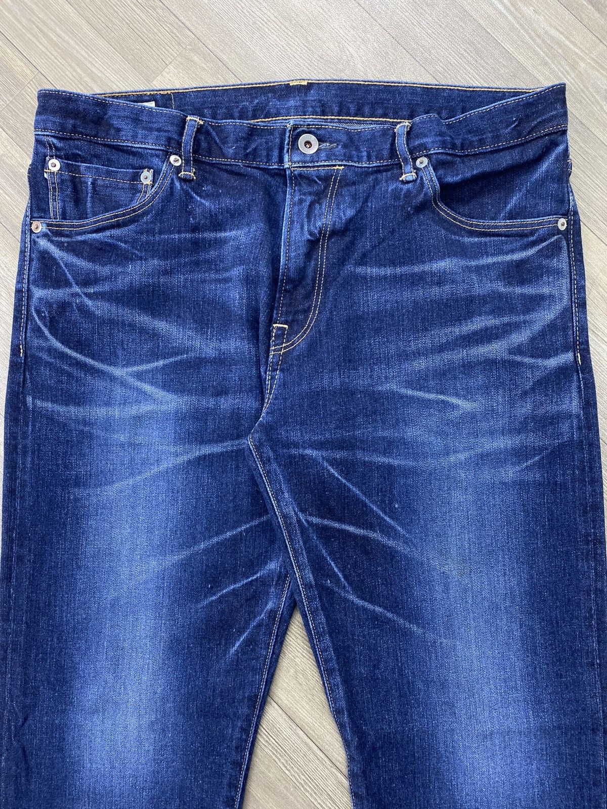 Spellbound Vintage Spellbound Japan Selvedge Denim Faded Blue Jeans Size US 34 / EU 50 - 5 Thumbnail