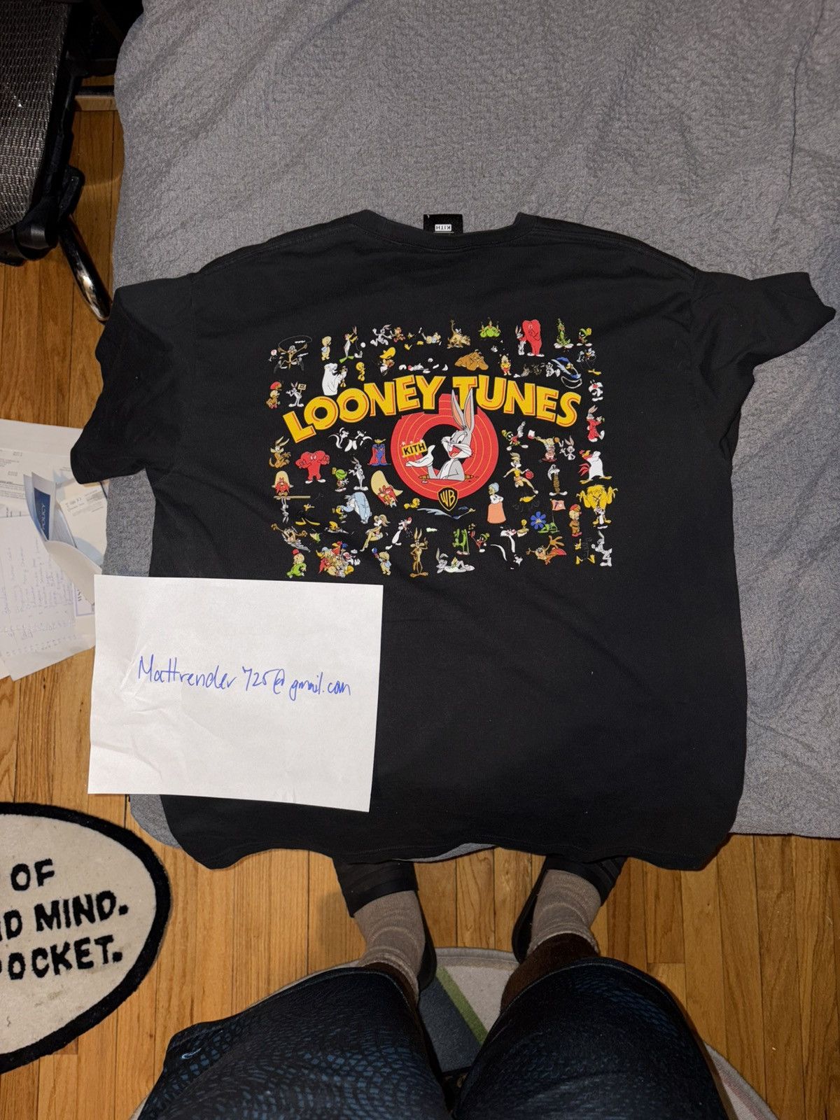Kith Kith X Looney Tunes That’s All Folks Tee black Size US L / EU 52-54 / 3 - 5 Thumbnail