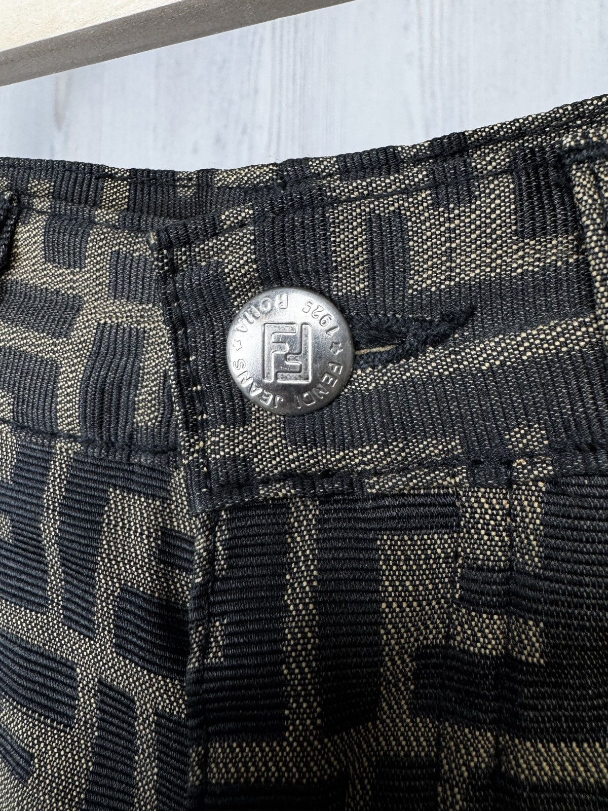Fendi Fendi vintage Zucca FF monogram pants rare all over print Size 25" / US 0 / IT 36 - 4 Thumbnail