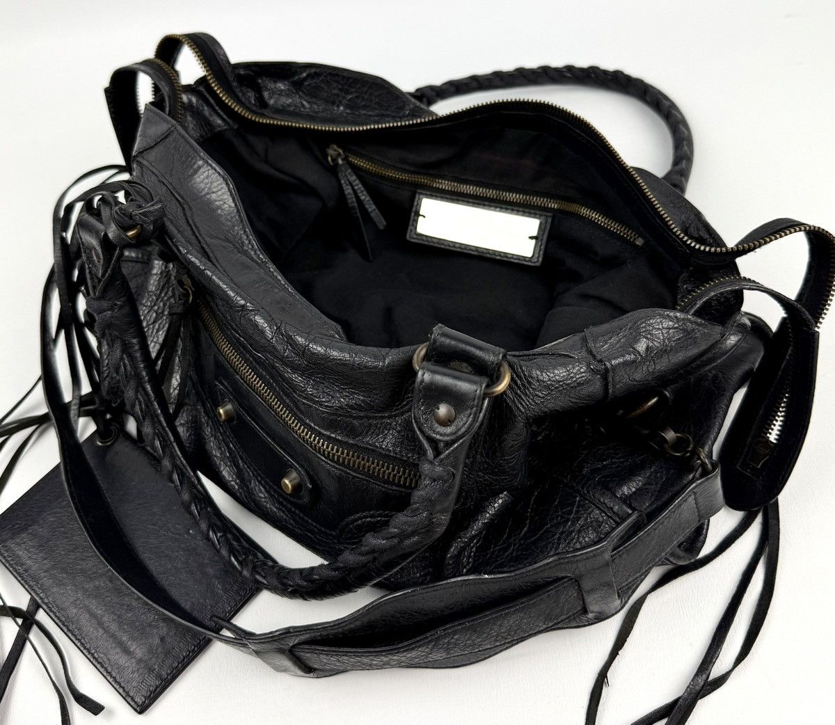 Balenciaga Balenciaga - Ghesquière - SS/00 - Black - Moto Cross - City Size ONE SIZE - 10 Thumbnail