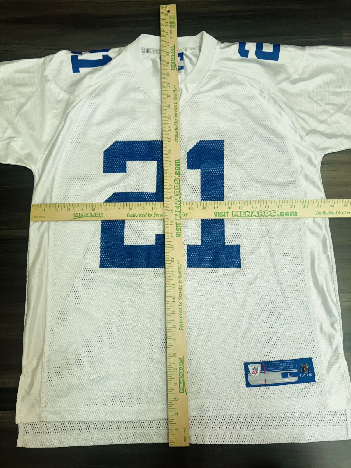 Reebok Dallas Cowboys Julius Jones #21 NFL Alternate Away Jersey Size US L / EU 52-54 / 3 - 6 Thumbnail