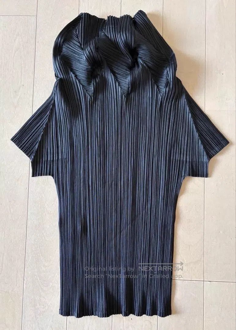 Other Issey Miyake Ruched Short Sleeve Top Size L / US 10 / IT 46 - 1 Thumbnail