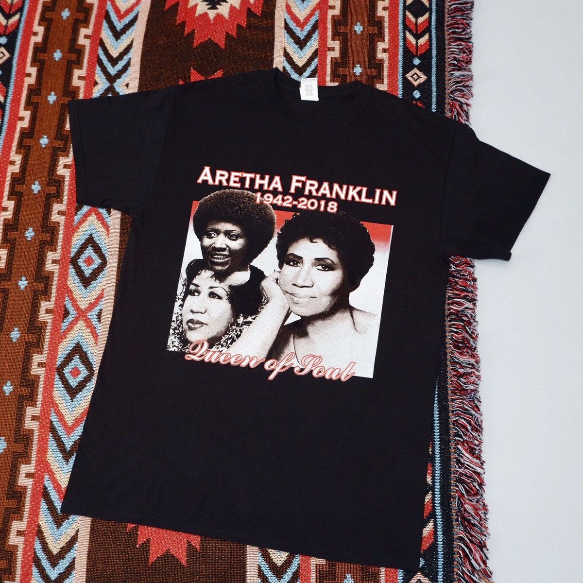 Band Tees Aretha Franklin Rare Tees 