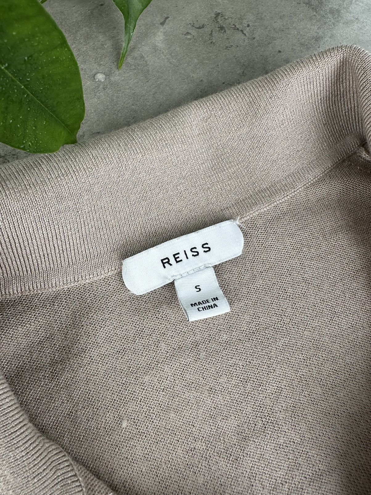 Reiss Reiss Polo With Zip Size US S / EU 44-46 / 1 - 2 Thumbnail