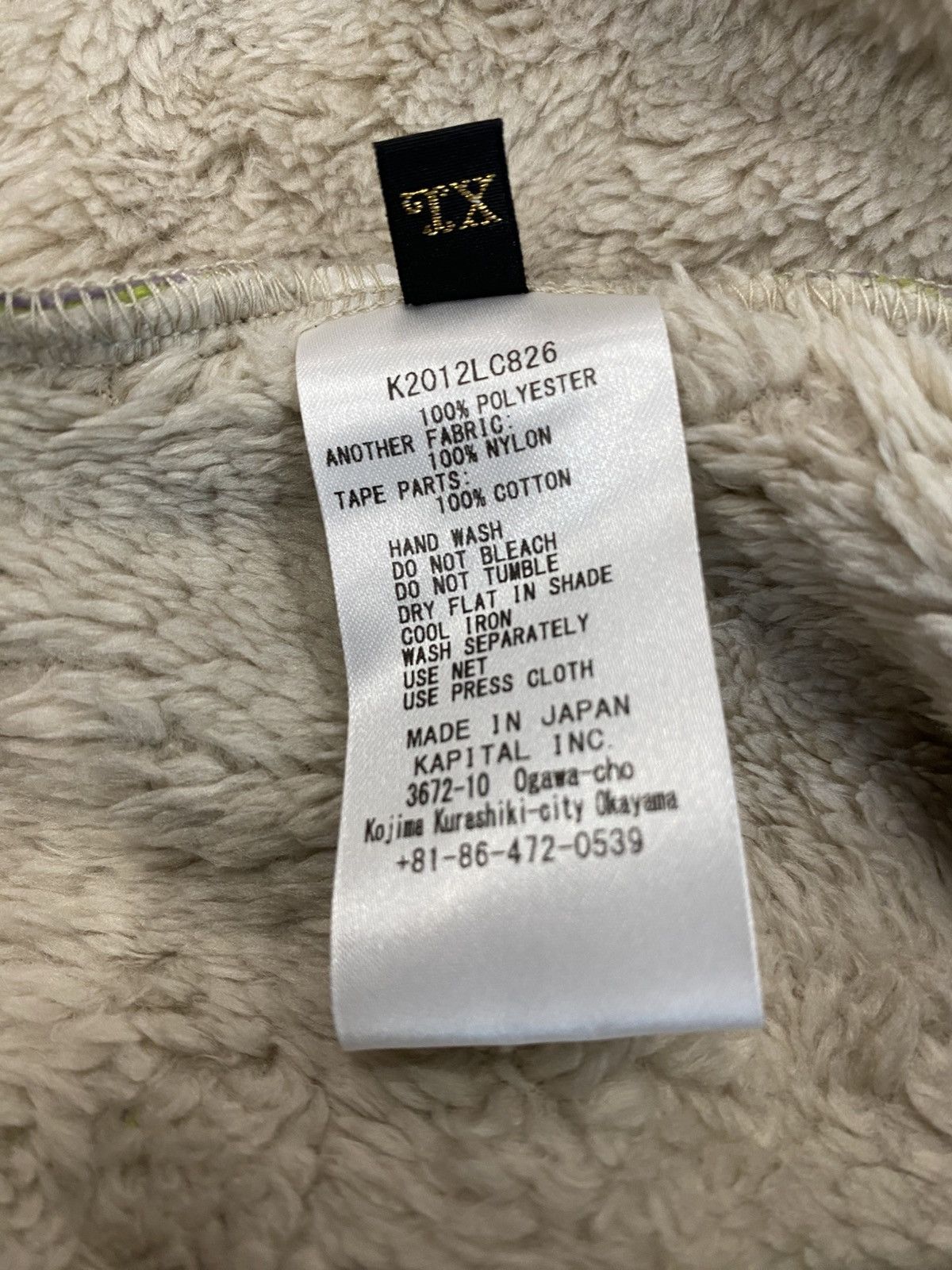 Kapital Kapital Bamboo Goodman Fleece Size US XL / EU 56 / 4 - 7 Thumbnail