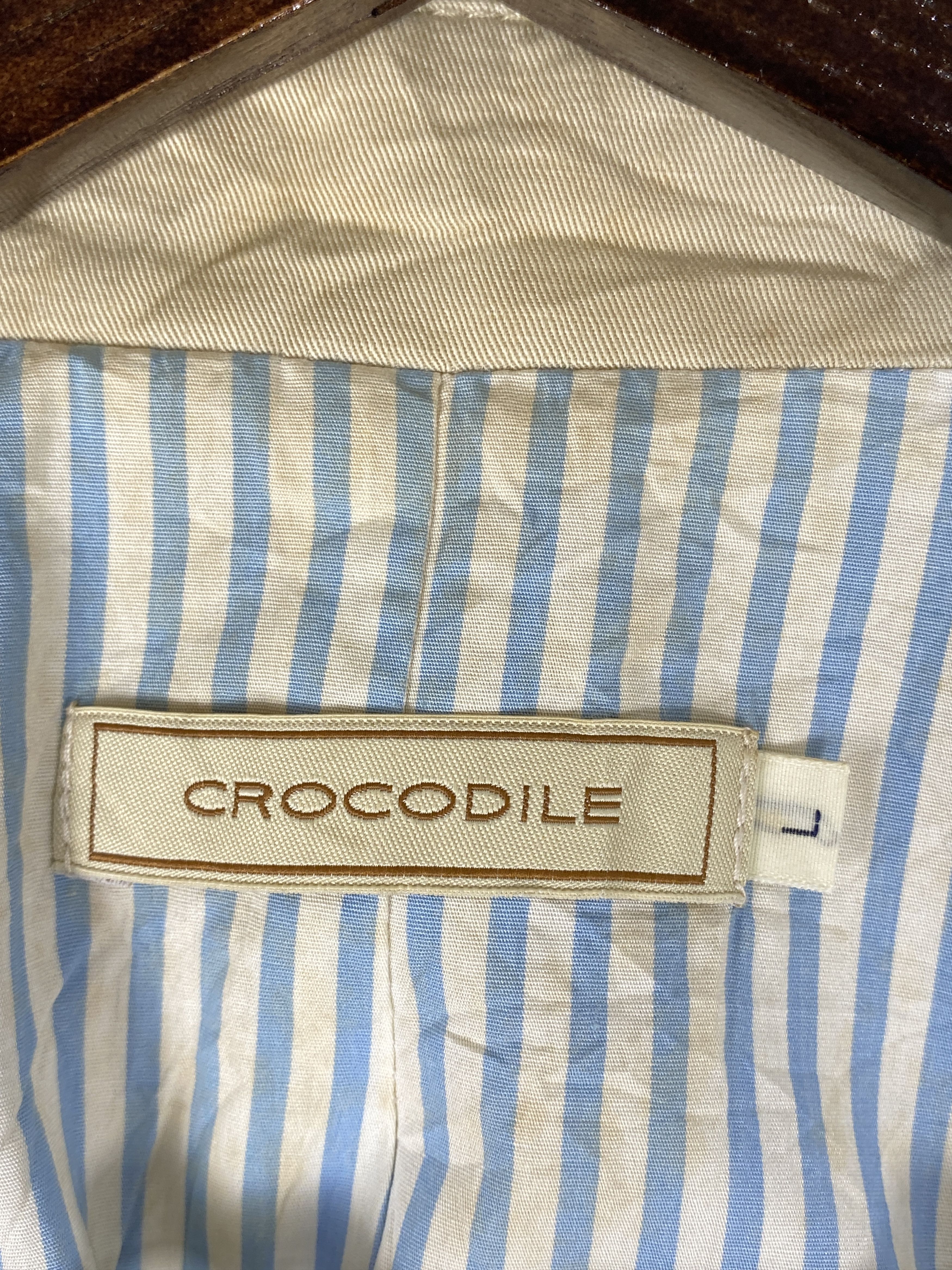 Japanese Brand Vintage Crocodile Button Jacket Size US L / EU 52-54 / 3 - 11 Thumbnail