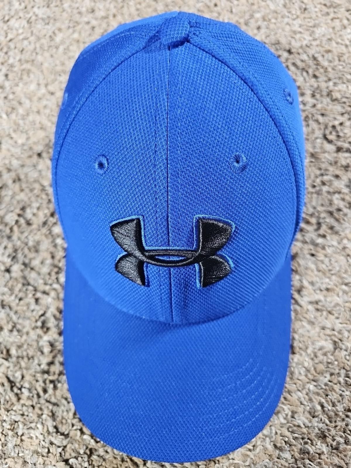 Under Armour Under Armour Blue Fitted Hat L/XL Size ONE SIZE - 2 Thumbnail