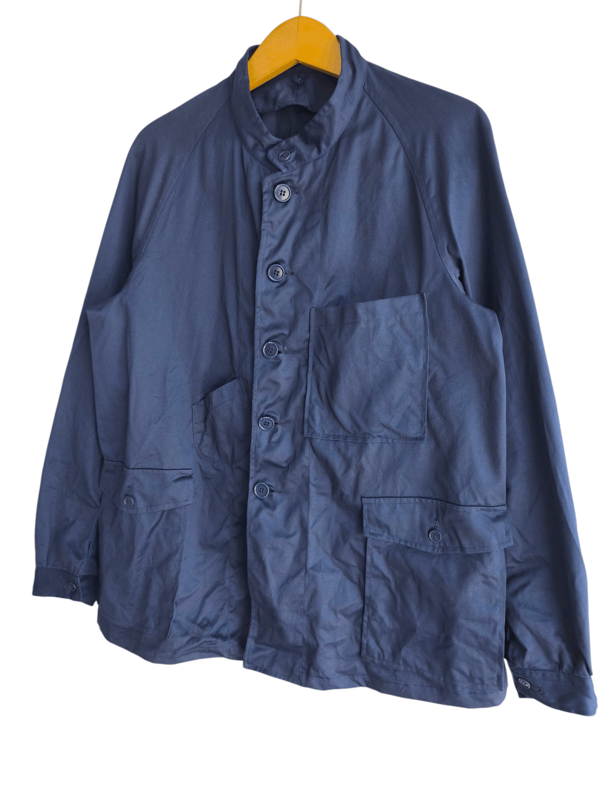 Issey Miyake Issey Miyake Men Blue de travail French workwear jacket Size US L / EU 52-54 / 3 - 5 Thumbnail