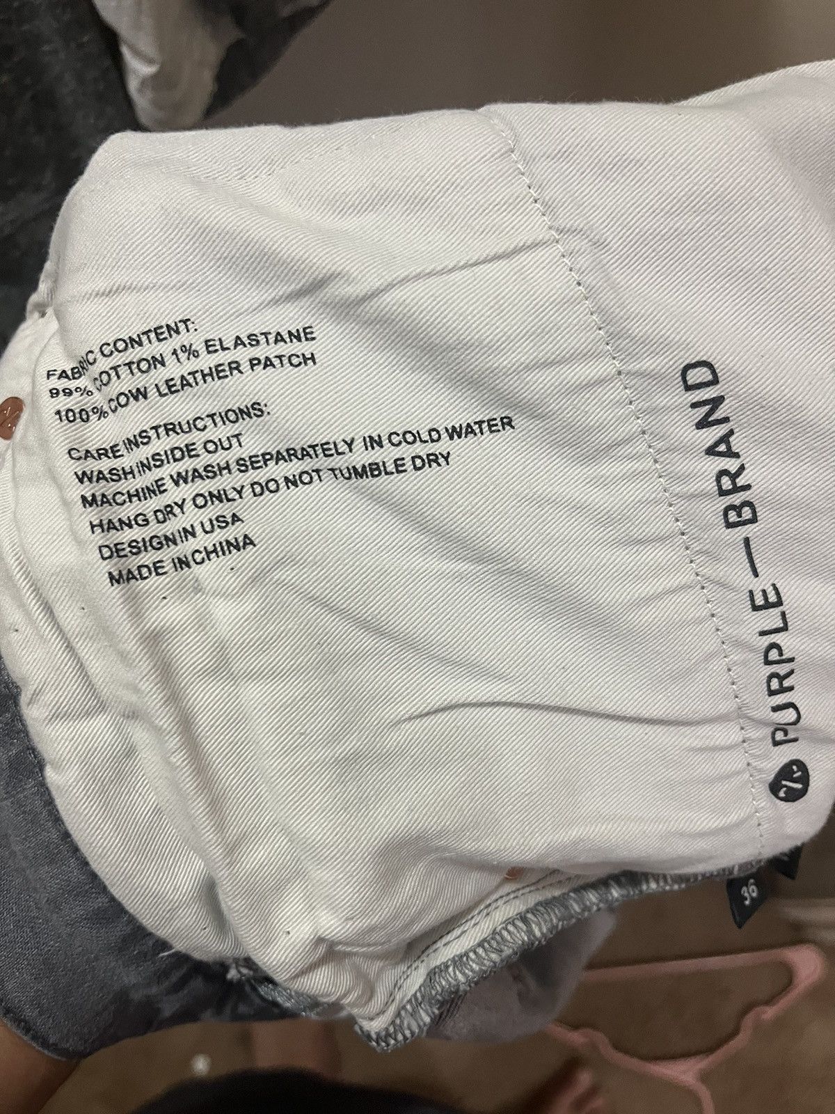 Purple Brand Purple Brand Jeans Size US 36 / EU 52 - 9 Thumbnail