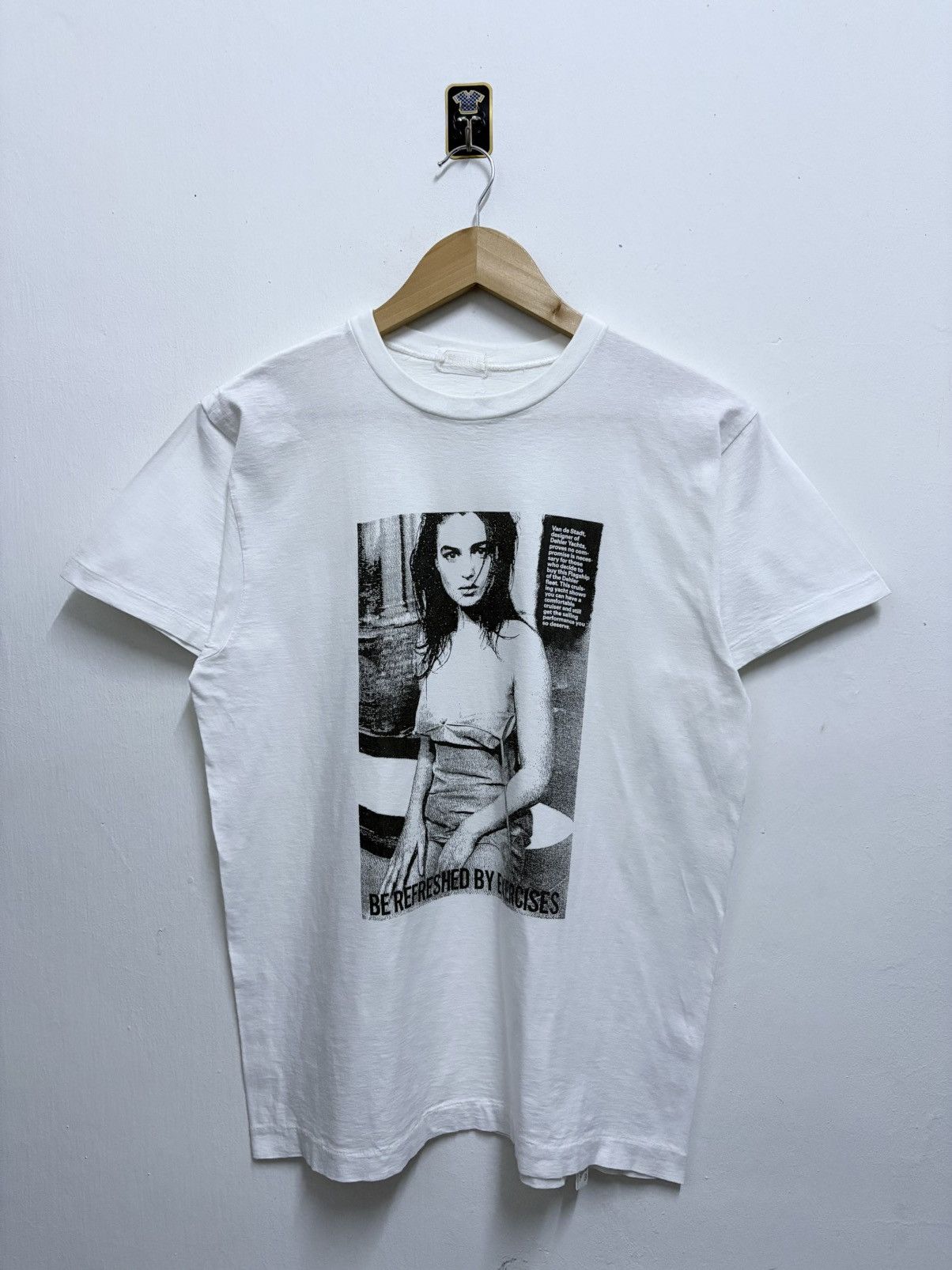 POP MAGAZINE Vintage 90's Van de Stadt / Women on Yacht Images T-Shirt Size US M / EU 48-50 / 2 - 1 Thumbnail