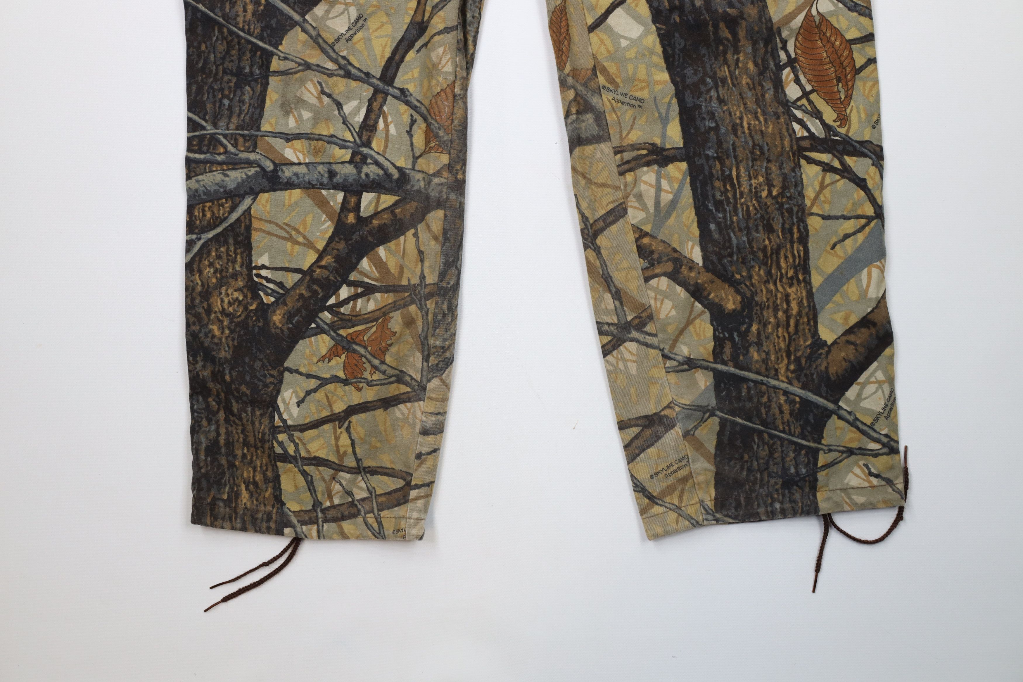 Vintage Vintage 90s Streetwear Camouflage Apparition Wide Leg Pants Size US 38 / EU 54 - 4 Thumbnail