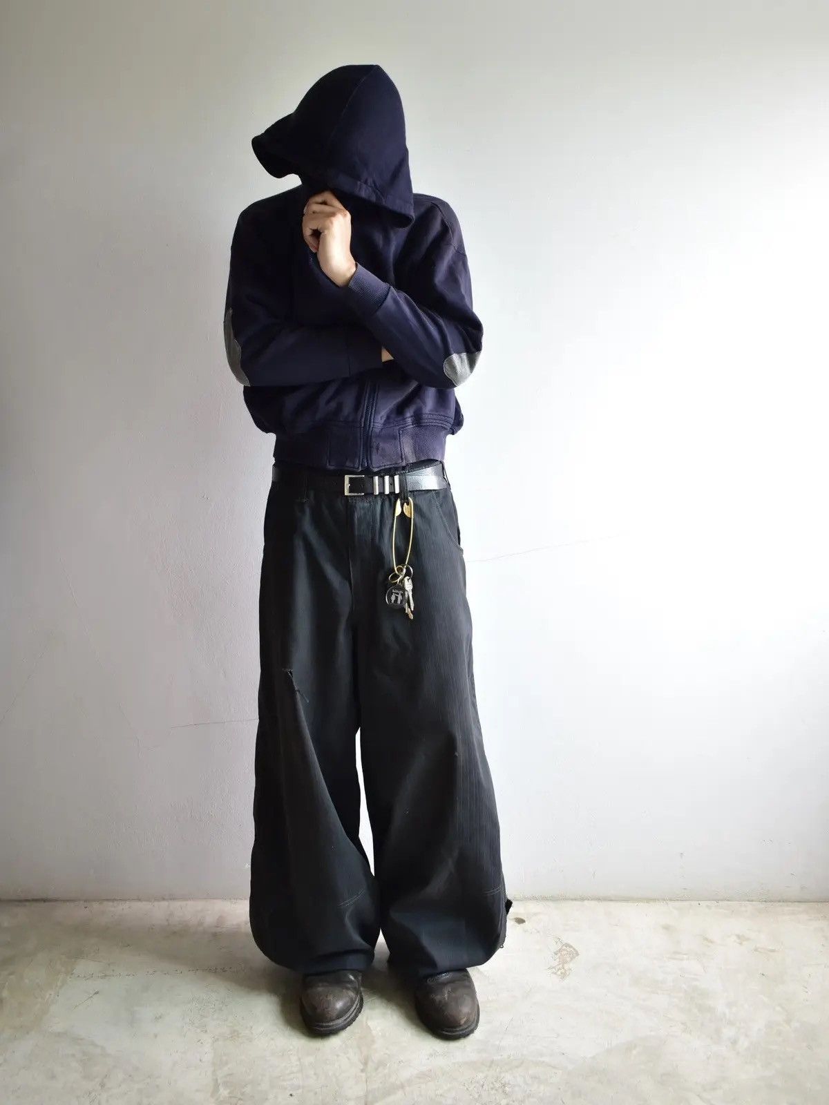 Issey Miyake × Vintage Faded Vintage 80s Issey Miyake Chisato Tsumori Design Size US M / EU 48-50 / 2 - 11 Thumbnail