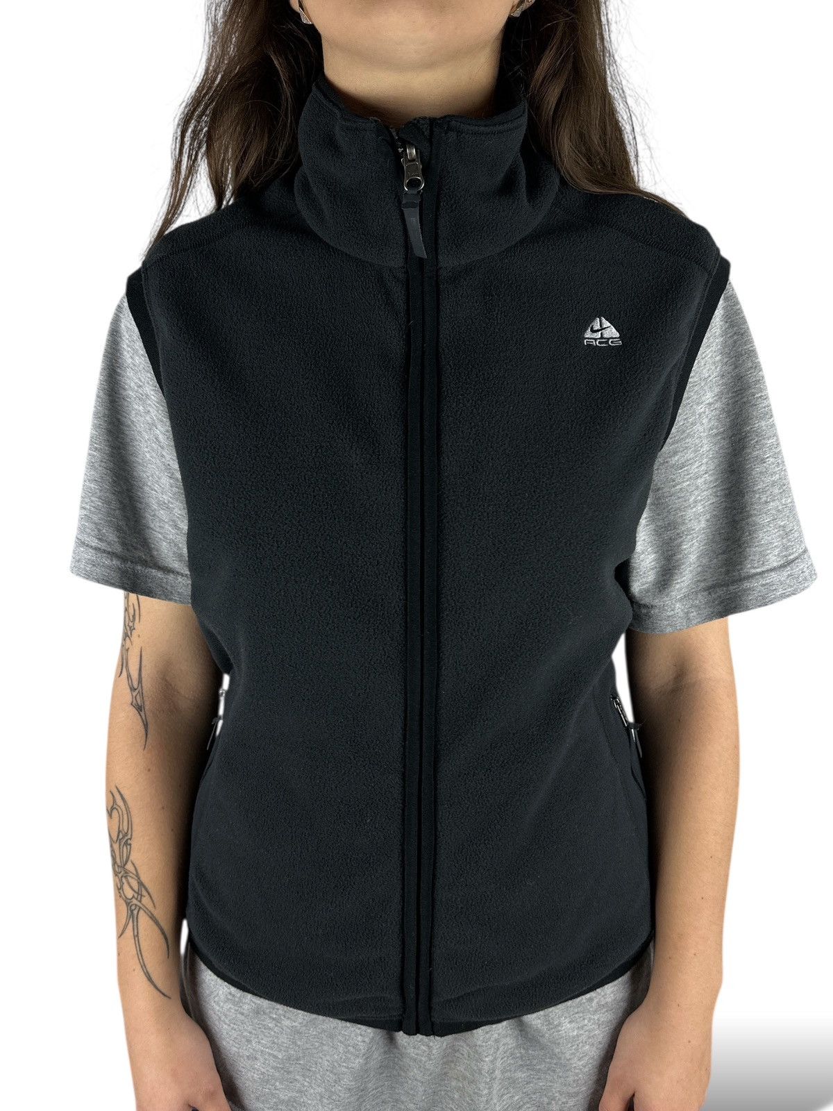 Nike ACG Vintage Y2K Nike ACG Women Fleece Vest Gilet Nike Fit Therma Size L / US 10 / IT 46 - 17 Thumbnail