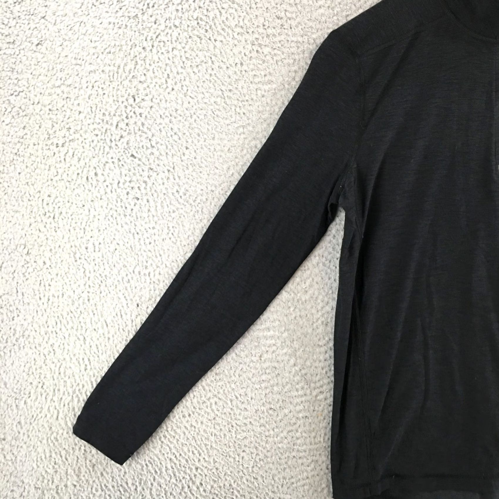 American Eagle Outfitters American Eagle Outfitters Active Quarter Zip Sweatshirt Men XS Black Long Sleeve Size US XS / EU 42 / 0 - 4 Thumbnail