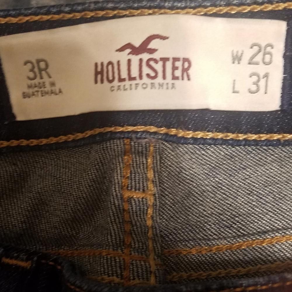 Designer Hollister Jeans Size 3R 26X31 Size 30" / US 8 / IT 44 - 4 Thumbnail