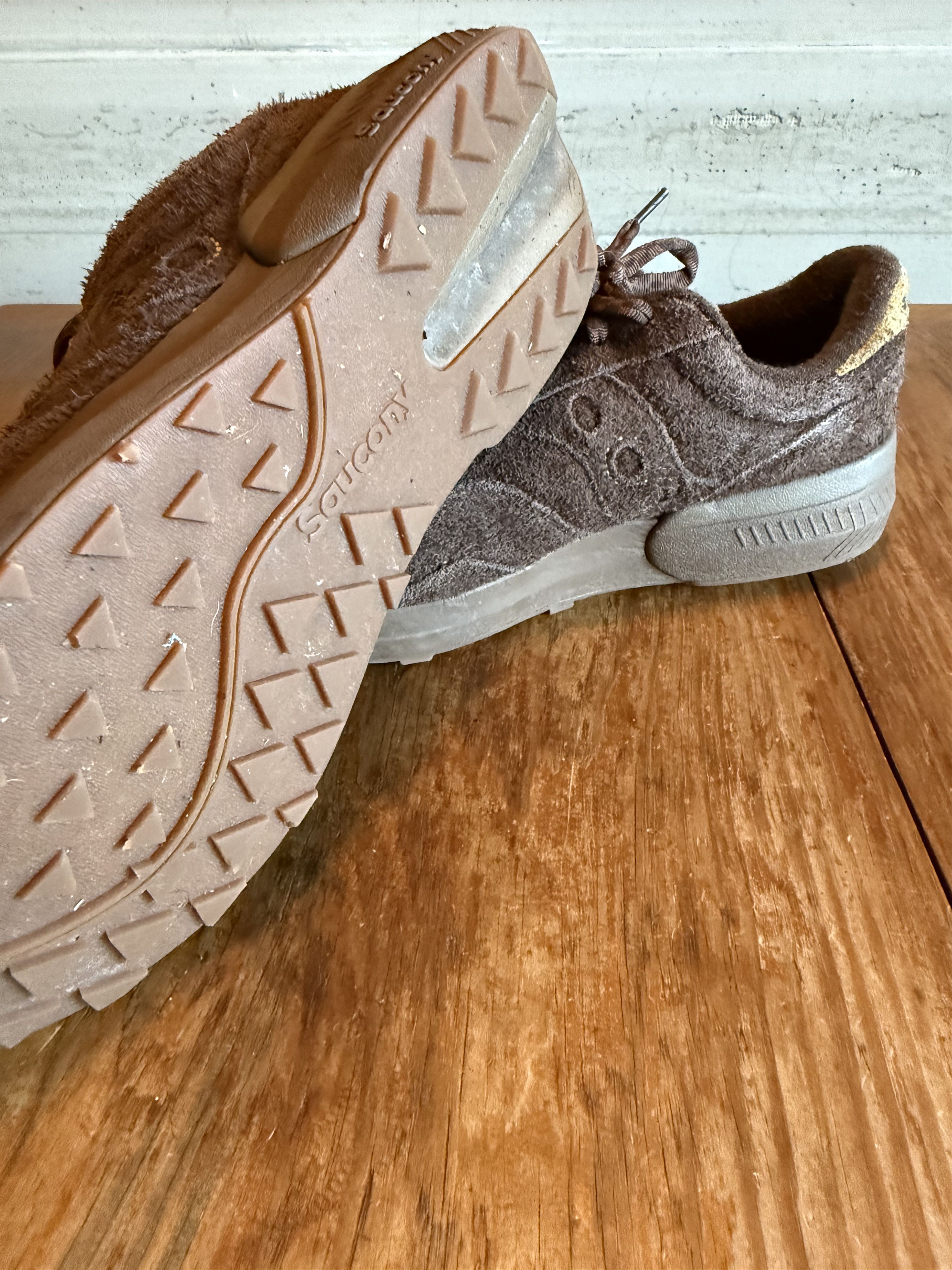 Universal Works Saucony Jazz NXT x Universal Works Brown Suede Mens Sz 11 Size US 11 / EU 44 - 4 Thumbnail