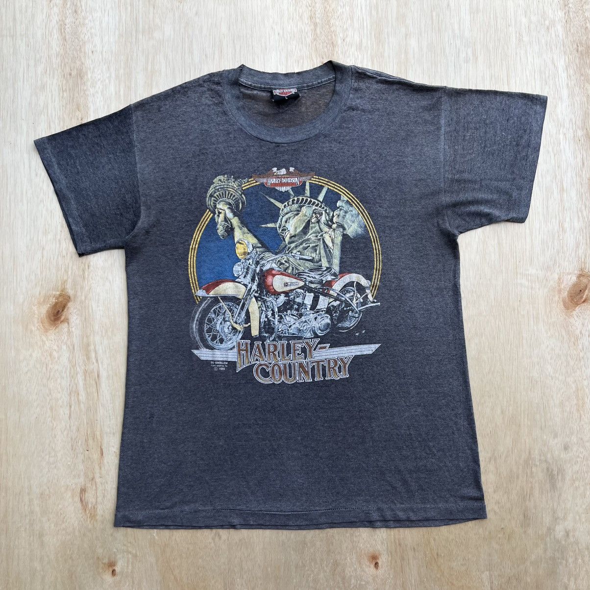 Harley Davidson 3D EMBLEM VINTAGE HARLEY DAVIDSON 90s 50:50 Size US L / EU 52-54 / 3 - 1 Thumbnail