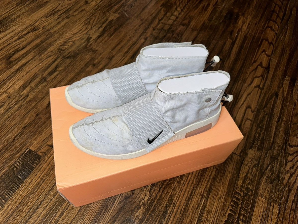 No Fear Nike Air Fear of God Moc Pure Platinum Lorenzo Shoes 11.5 Size US 11.5 / EU 44-45 - 4 Thumbnail