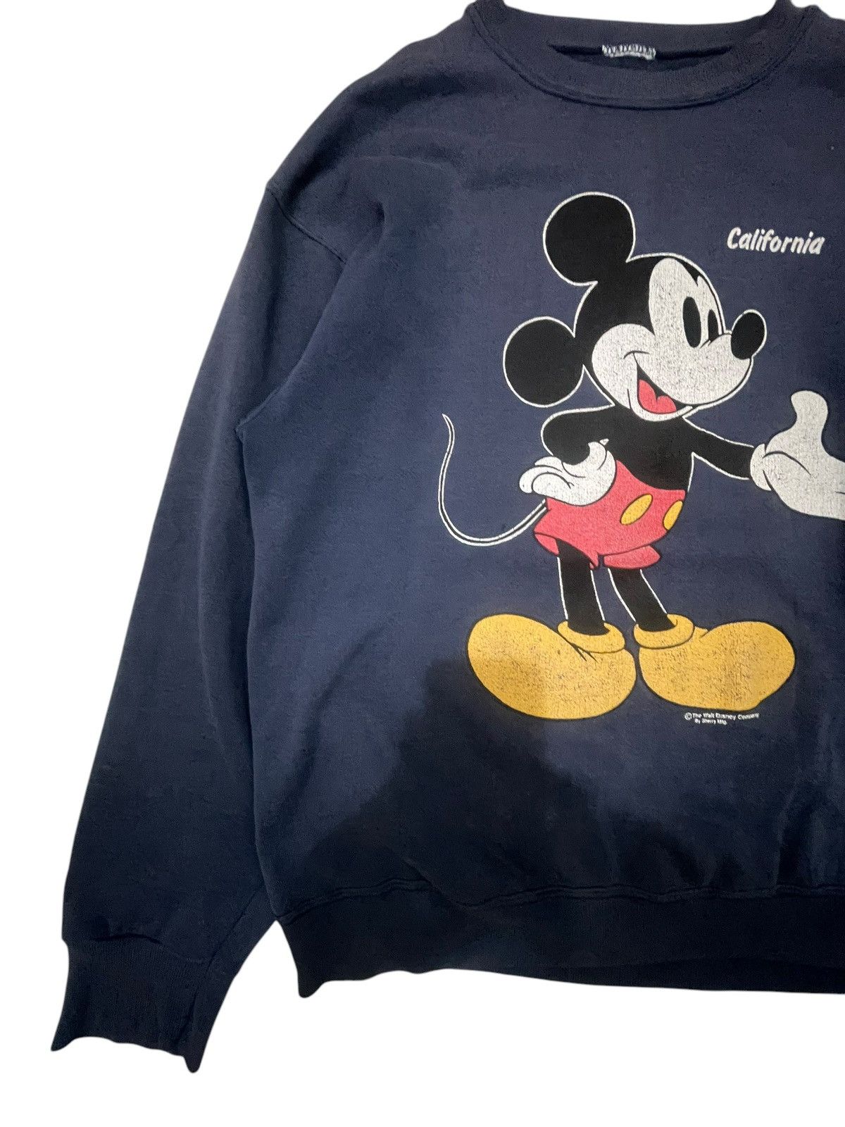 Disney × Mickey Mouse × Vintage Vintage Mickey Mouse Mirror Sweatshirt Size US L / EU 52-54 / 3 - 2 Thumbnail