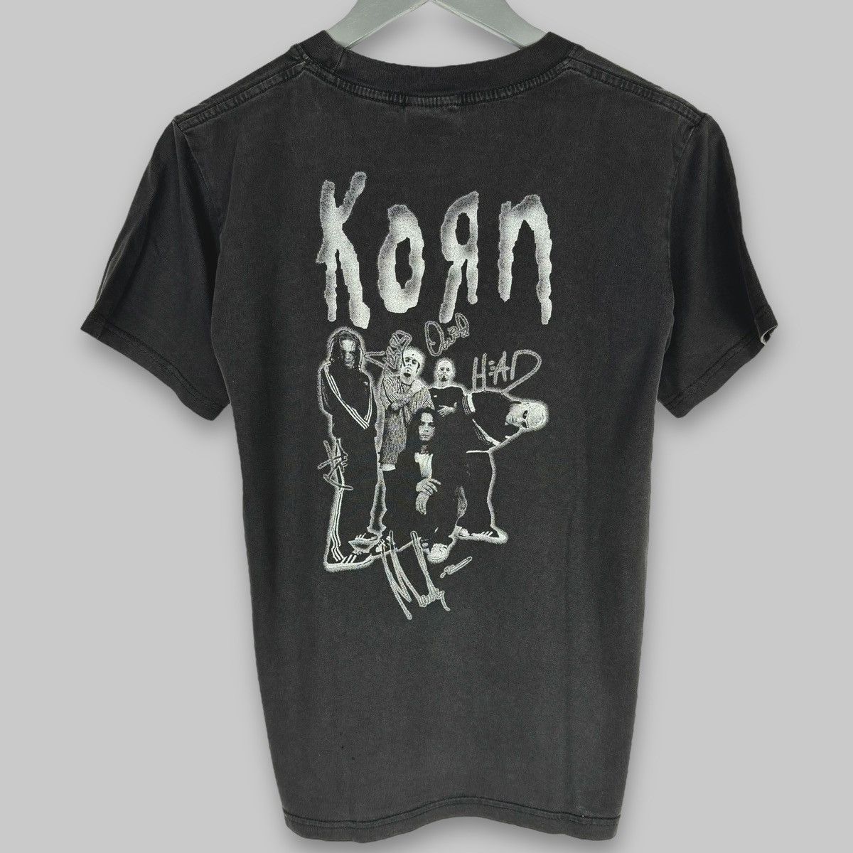 Band Tees Vintage Korn Nu Metal Band Rare Euro T Shirt Size US M / EU 48-50 / 2 - 2 Thumbnail