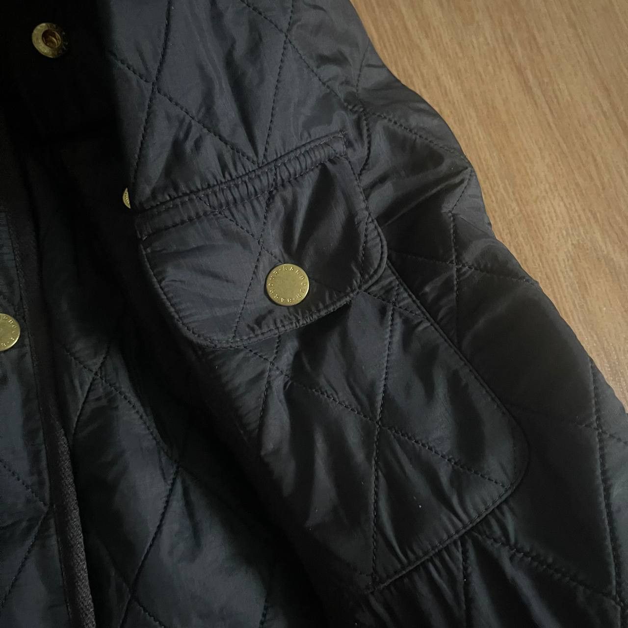 Barbour × Vintage Women’s Quilted Bomber Jacket Barbour International Size 12 Size XL / US 12-14 / IT 48-50 - 14 Thumbnail