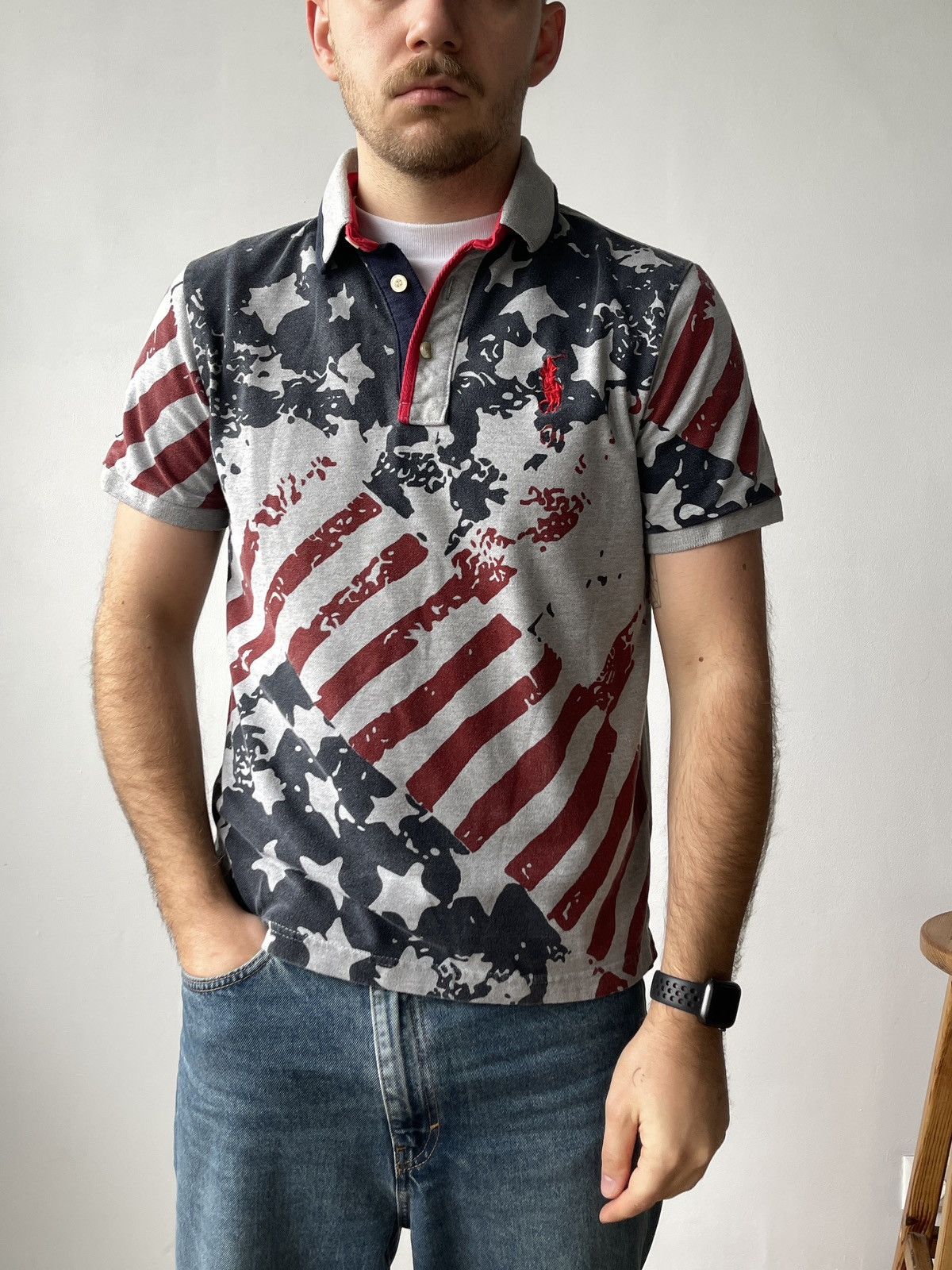 Polo Ralph Lauren Polo Ralph Lauren Men’s USA Cotton Polo Size L(undersize) Size US M / EU 48-50 / 2 - 2 Thumbnail