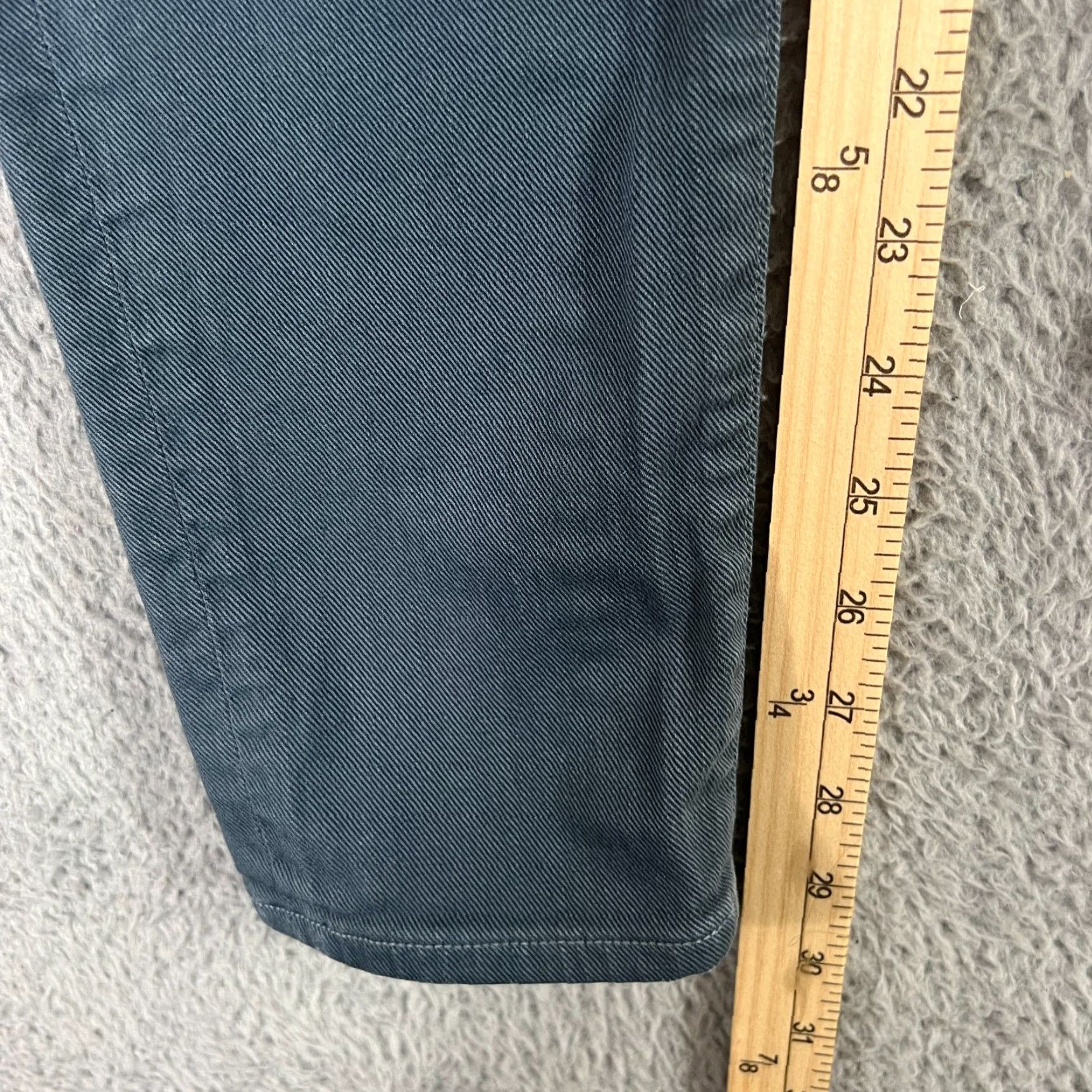 Citizens Of Humanity Vintage Yes Citizens of Humanity Jeans Womens 25 Thompson Skinny Mid-Rise Denim Teal 28x30 Blue Size 42" / US 20 - 3 Thumbnail
