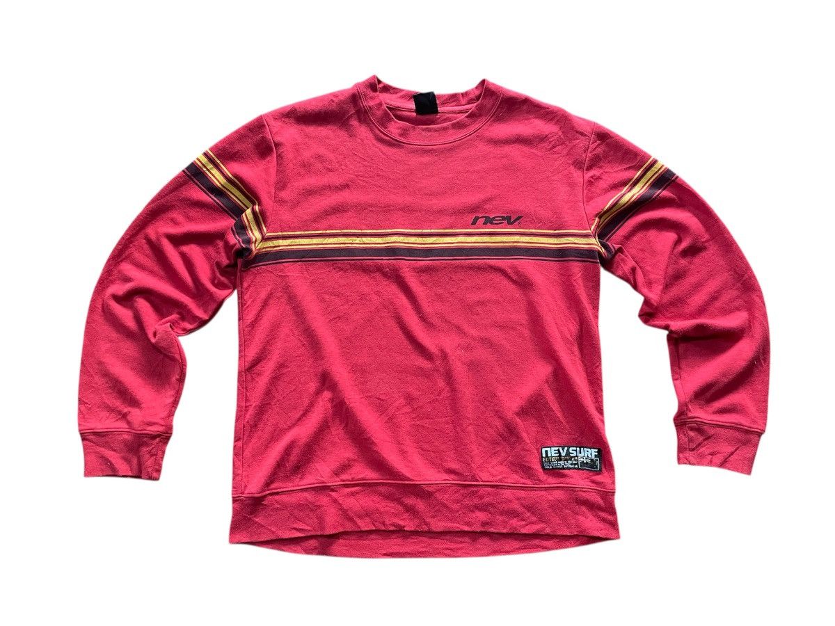 Vintage Vintage 90s Nev Surfboards Backhit Sweatshirt Size US M / EU 48-50 / 2 - 2 Thumbnail