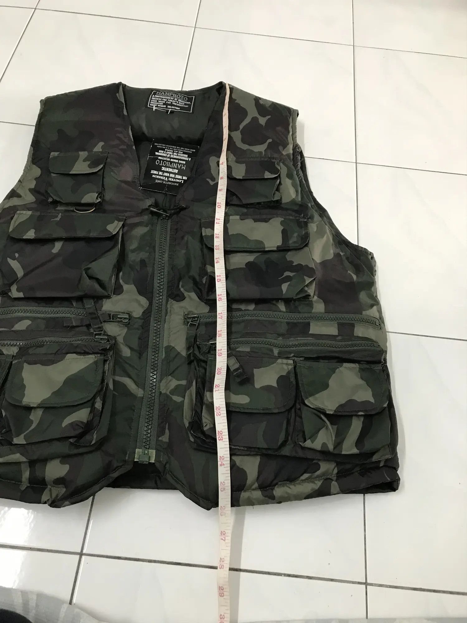 Japanese Brand Military Fatigue Down Feathers Jacket Size US L / EU 52-54 / 3 - 5 Thumbnail