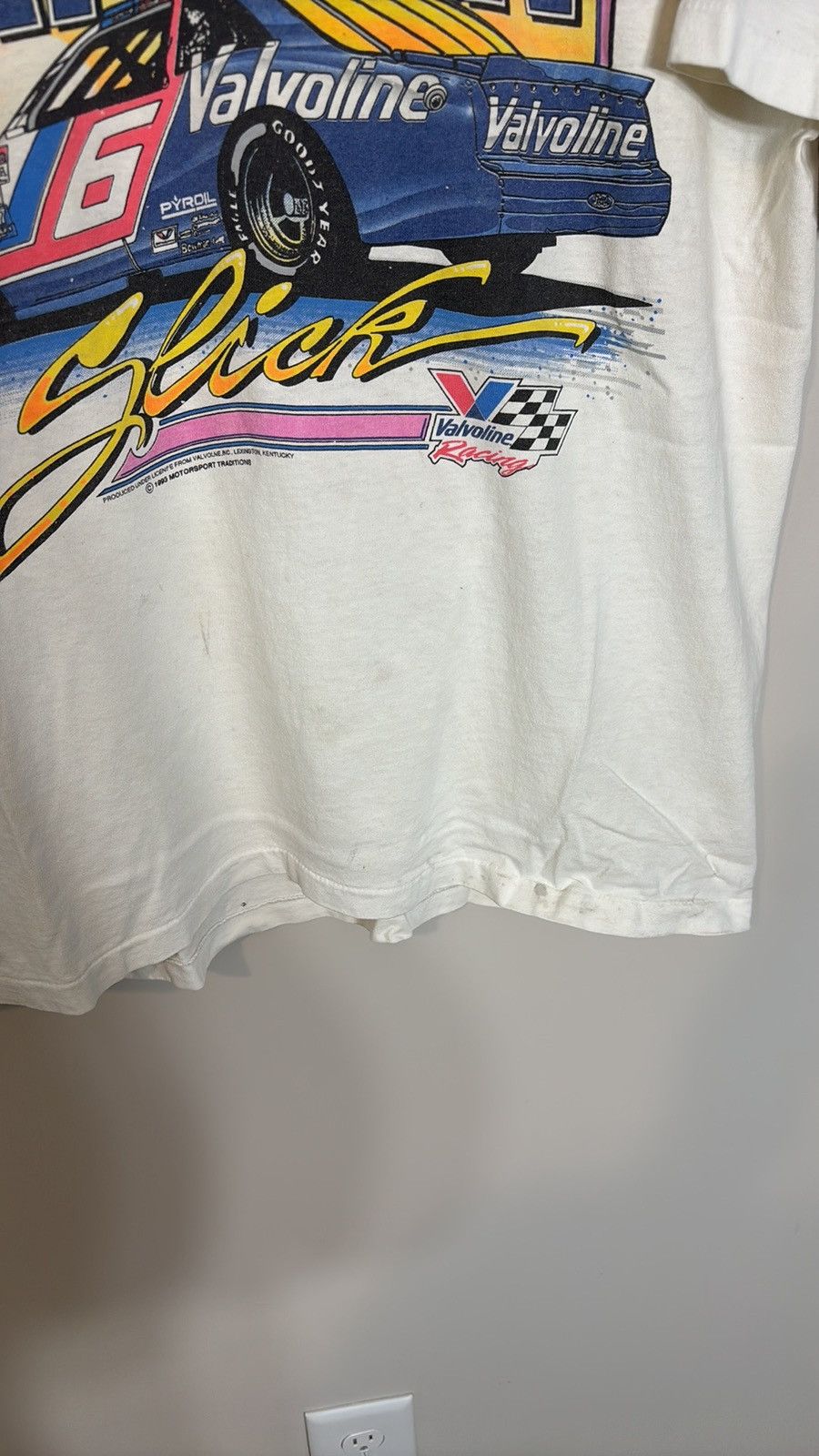 NASCAR Vintage 1993 Mark Martin NASCAR Shirt Size US L / EU 52-54 / 3 - 3 Thumbnail