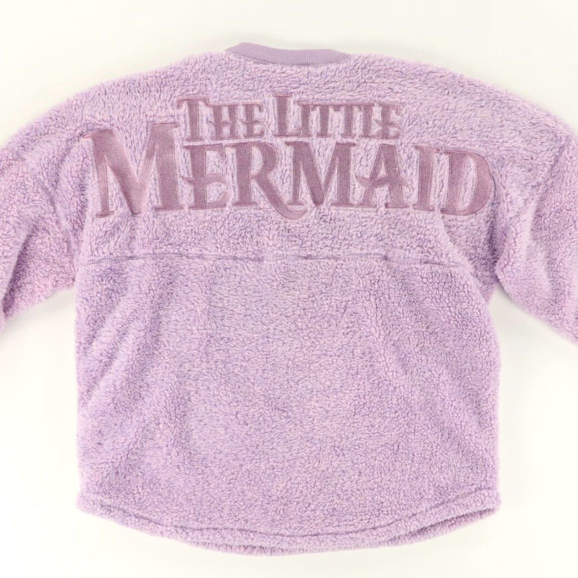 Disney Spirit Jersey Sweatshirt Men L Purple Disney Little Mermaid Sherpa Mens Size L / US 10 / IT 46 - 4 Thumbnail