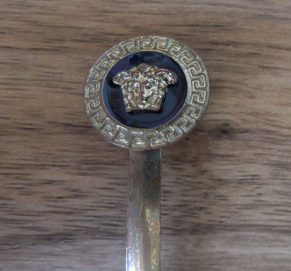 Versace Vintage Versace Gold Hair Clip Size ONE SIZE - 2 Thumbnail