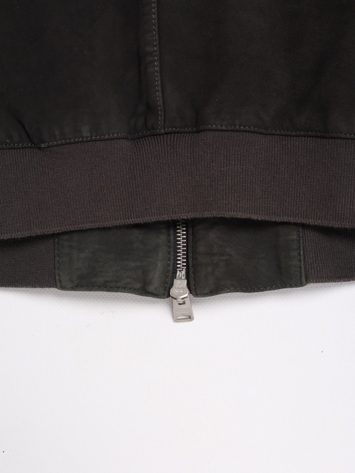 Allsaints Allsaints Suede Sheep Leather Jacket Stones Bomber Dark Gray Size US M / EU 48-50 / 2 - 13 Thumbnail