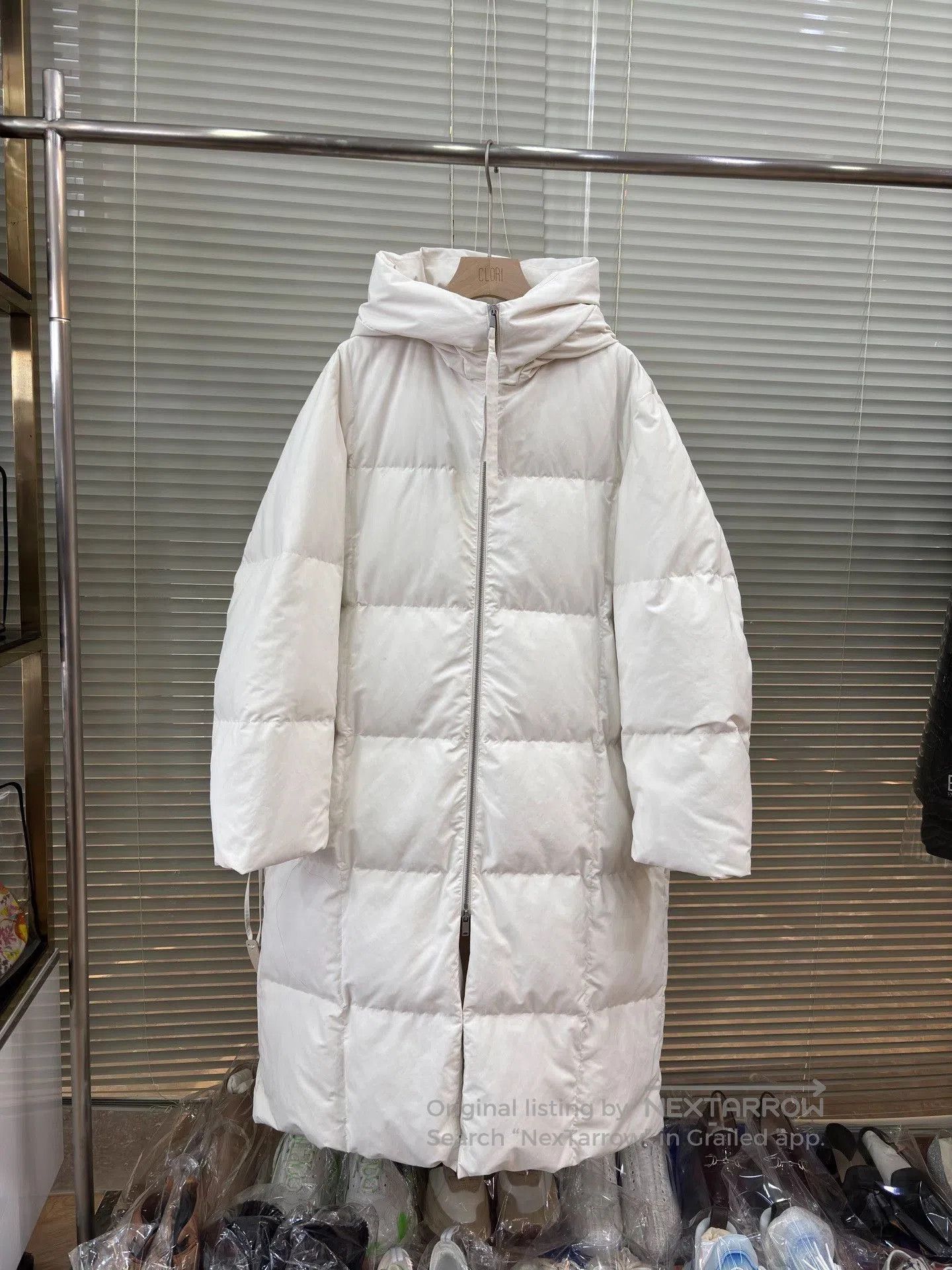 Jil Sander JIL SANDER White Down Jacket. Size XS / US 0-2 / IT 36-38 - 2 Thumbnail