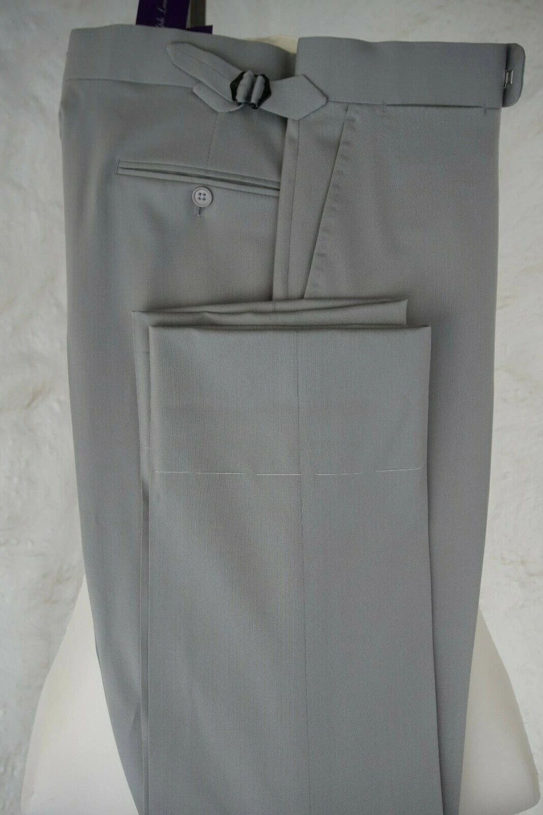 Ralph Lauren Purple Label NWT Ralph Lauren Purple Label Single Breasted Suit Grey Size 40R - 8 Thumbnail