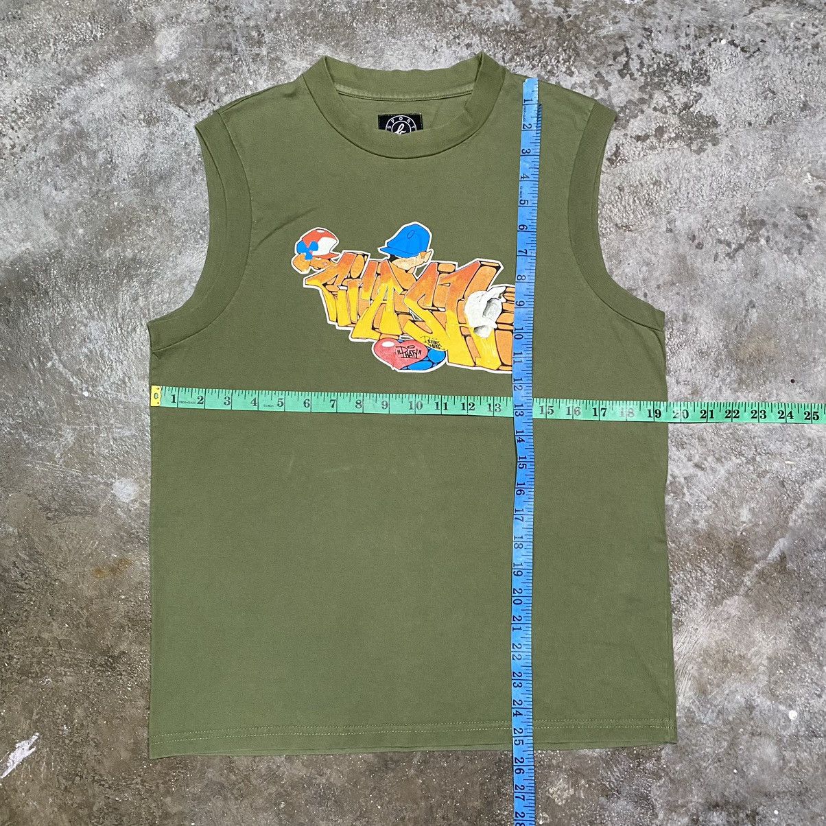 agnes b. Vintage Agnes B. Sport X Phaty Hiphop Graffiti Sleeveless Size L / US 10 / IT 46 - 13 Thumbnail