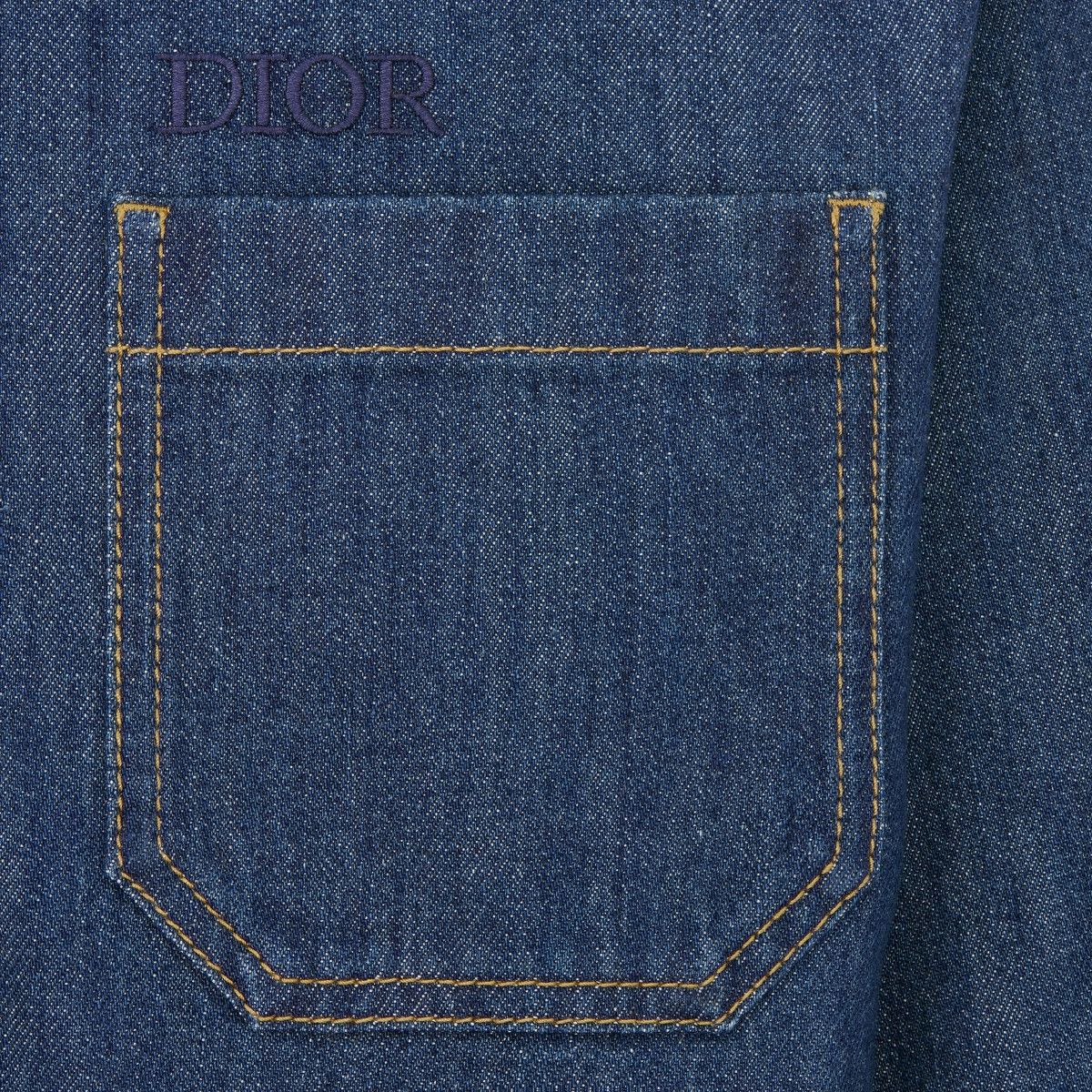 Dior o1bcso1str1124 Overshirt in Blue Size US M / EU 48-50 / 2 - 3 Thumbnail