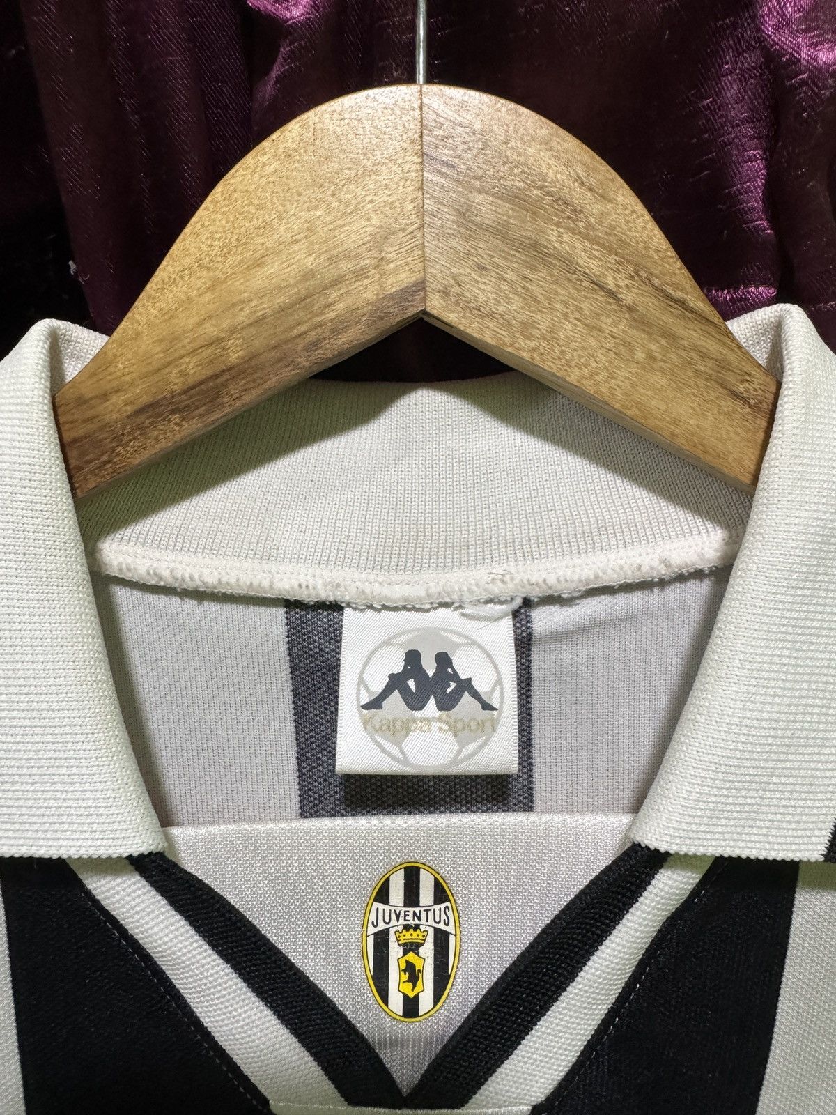 Kappa JUVENTUS HOME JERSEY 1994/1995 Size US L / EU 52-54 / 3 - 4 Thumbnail