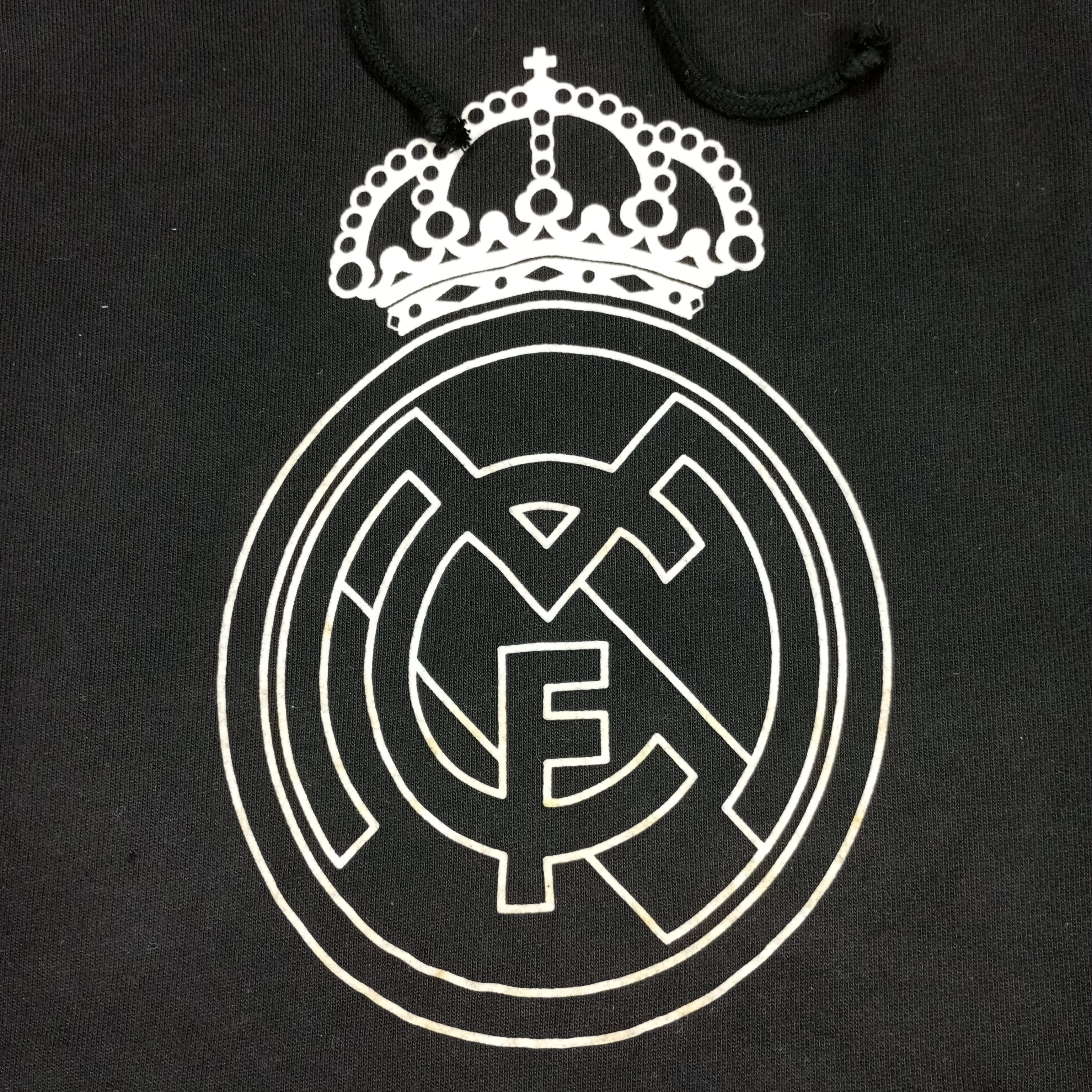 Adidas × Vintage Adidas Real Madrid Football Club Hoodies Size US S / EU 44-46 / 1 - 2 Thumbnail