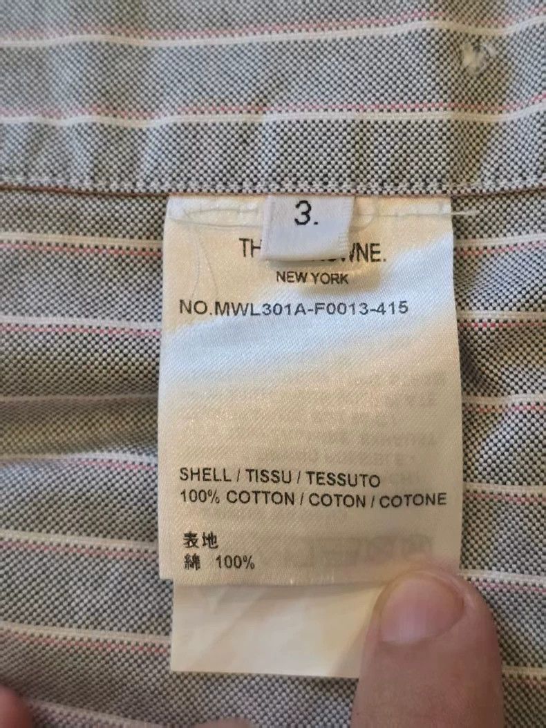 Thom Browne Thom Browne Shirts are blue Size US L / EU 52-54 / 3 - 4 Thumbnail