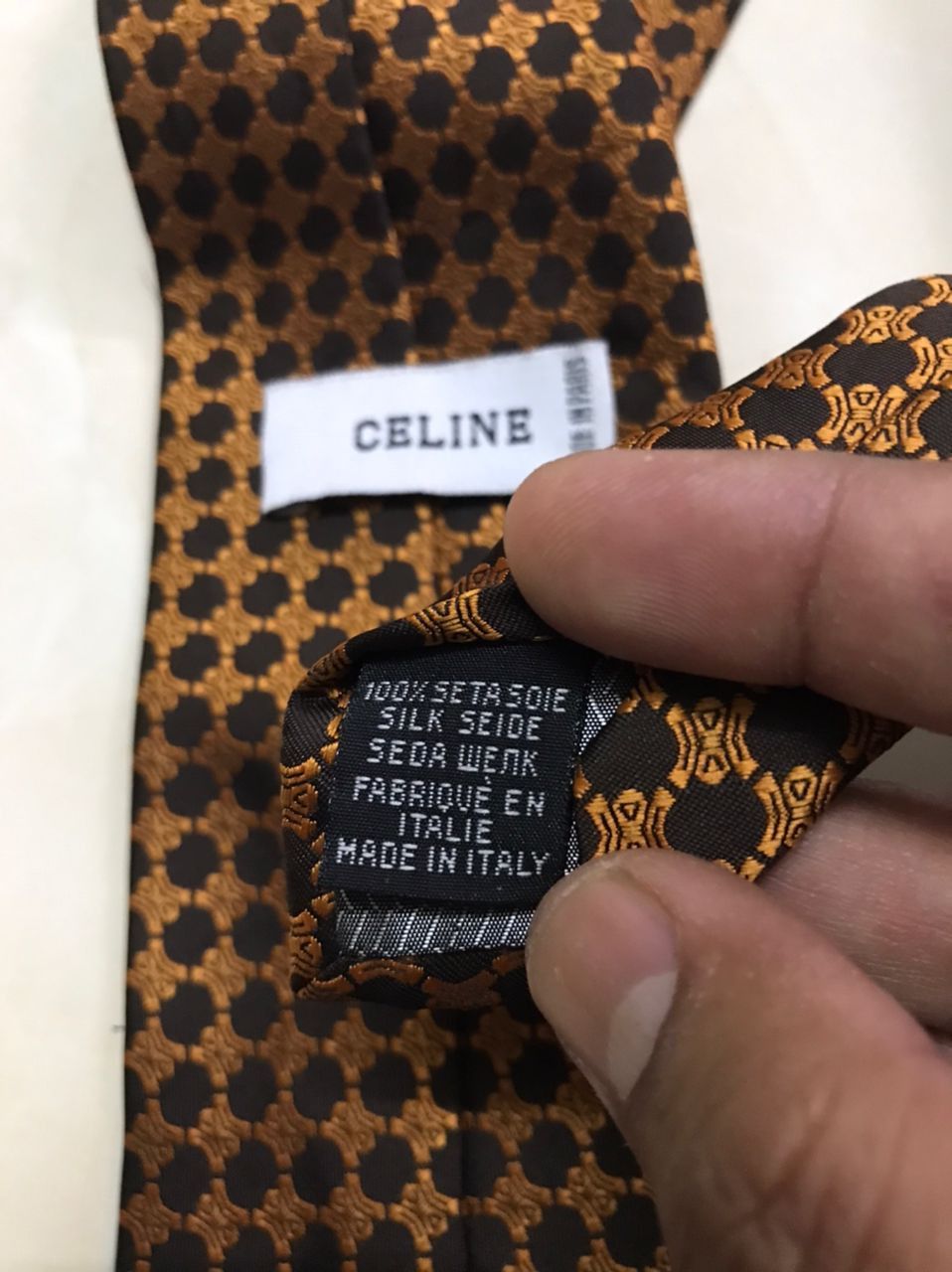 Celine HERMES AND CELINE VINTAGE TIE Size ONE SIZE - 12 Thumbnail