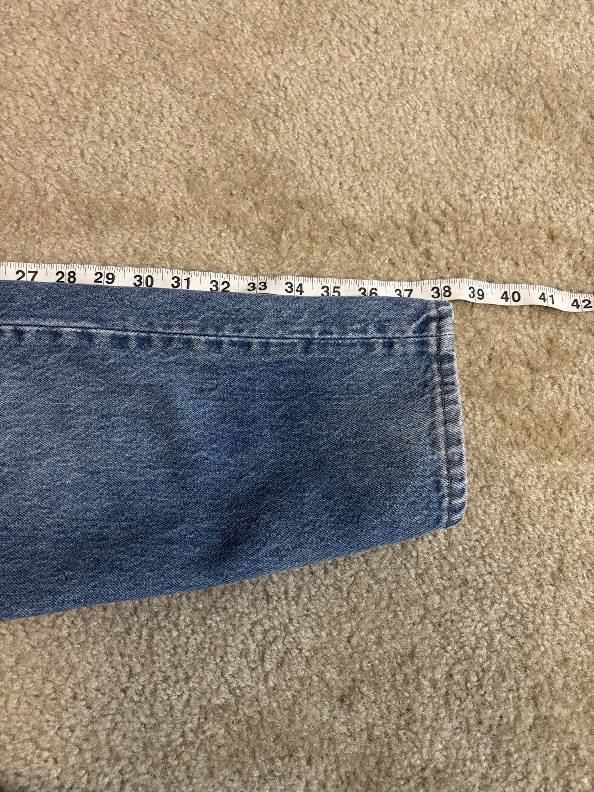 Levi's Vintage Levis 501 Jeans Button Fly Distressed Made in USA Size US 33 - 7 Thumbnail
