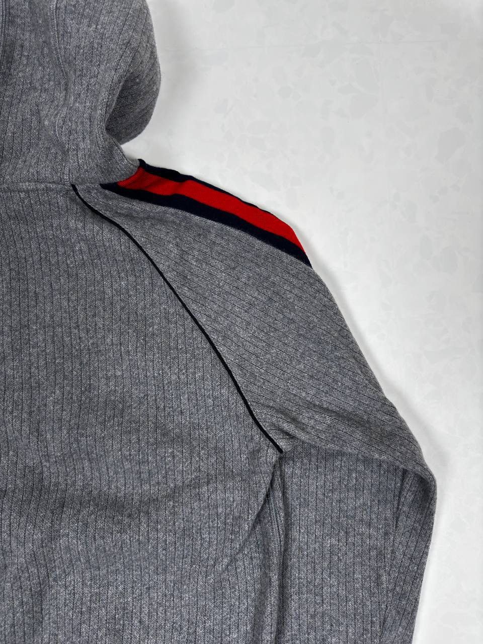 Gucci Gucci Web Cashmere Knit Hoodie Size US M / EU 48-50 / 2 - 3 Thumbnail