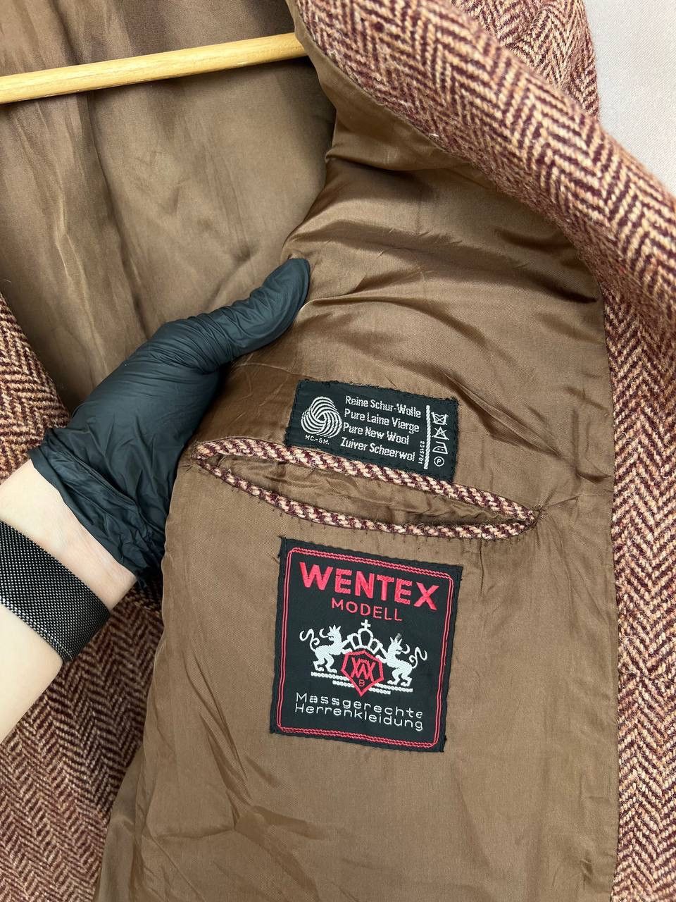 Harris Tweed Harris Tweed Wentex Modell Mens Size M/L Vintage Blazer Size 42R - 10 Thumbnail