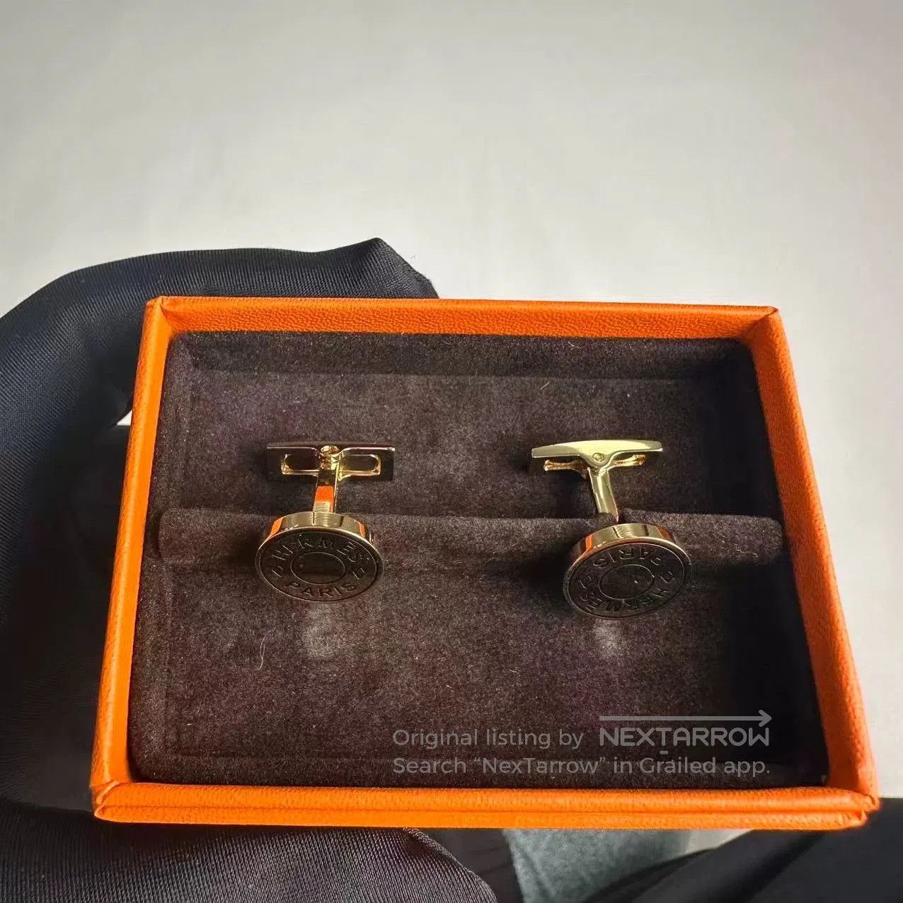 Hermes Hermes Men's Shirt Cufflinks. Size ONE SIZE - 1 Thumbnail